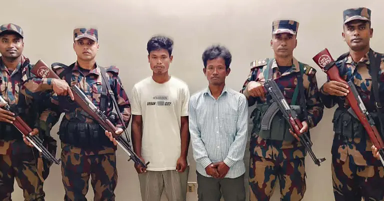 শেরপুর সীমান্তে আটক ফিলিপের দুই সহযোগী